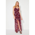 Robe longue noir et rouge Robe longue noir et rouge