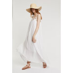 Robe longue poonam blanc