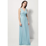 Robe longue avec smocks au dos Robe longue avec smocks au dos