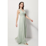 Robe longue avec smocks au dos Robe longue avec smocks au dos