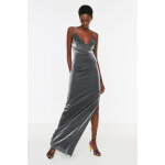 Robe longue de soire paillete