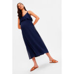 Robe de maternit bleu marine