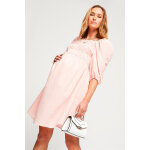 Robe de maternit rose