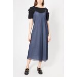 Robe midi indigo
