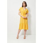 Robe midi jaune Robe midi jaune