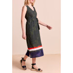 Robe midi vert fonc - one step femme