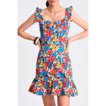 Robe patineuse blanc