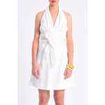 Robe patineuse blanc