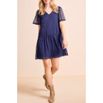 Robe patineuse bleu marine - one step femme