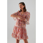 Robe patineuse � fronces