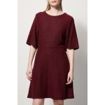 Robe patineuse jasmin bordeaux et argent�