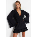 Robe patineuse noir