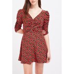 Robe patineuse noir et rouge Robe patineuse noir et rouge