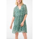 Robe patineuse vert et mauve