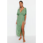 Robe de plage vert