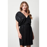Robe plisse noir