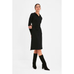 Robe polo noir