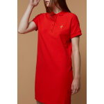 Robe polo rouge - one step femme Robe polo rouge - one step femme