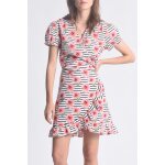 Robe portefeuille blanc