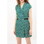 Robe portefeuille bleu p�trole