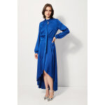 Robe portefeuille bleu roi