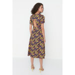 Robe portefeuille fleurie Robe portefeuille fleurie