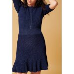 Robe pull bleu marine Robe pull bleu marine
