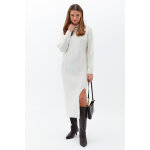 Robe pull fendue  la base