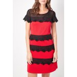 Robe rouge et noir