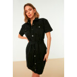 Robe saharienne pressionne en coton