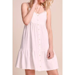 Robe trapze blanc - one step femme