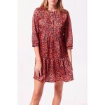 Robe trap�ze corail