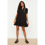 Robe trapze  volants
