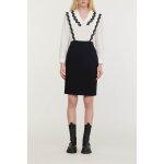 Robe trompe - l??il ecru et noir Robe trompe - l??il ecru et noir