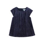 Robe en velours bleu nuit Robe en velours bleu nuit