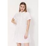 Robe volant�e blanc