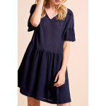 Robe volante bleu marine - one step femme