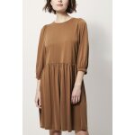 Robe volant�e marron - vila