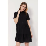 Robe volant�e noir