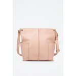Sac bandoulire en cuir lane rose