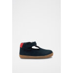 Salomés en cuir bleu marine - obaïbi Salomés en cuir bleu marine - obaïbi
