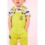 Salopette - short jaune