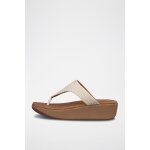 Sandales compensées en cuir imogen - ecru Sandales compensées en cuir imogen - ecru