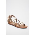 Sandales en cuir ipomena dor