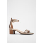 Sandales  talons en cuir sozy dor