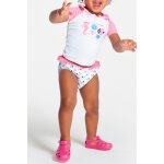 T - shirt de bain blanc et rouge