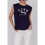 T - shirt bleu marine - ikks women T - shirt bleu marine - ikks women
