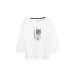 T - shirt en coton biologique blanc - oba�bi