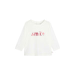 T - shirt en coton biologique blanc - oba�bi