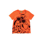 T - shirt dingo disney orange